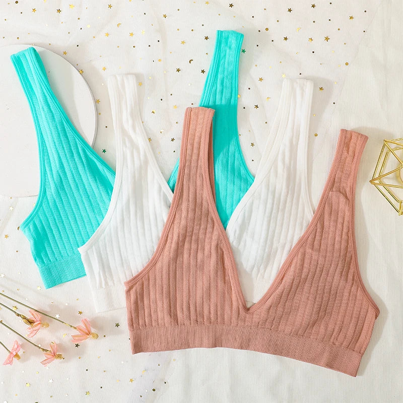 Biustonosz push-up V-neck dla kobiet