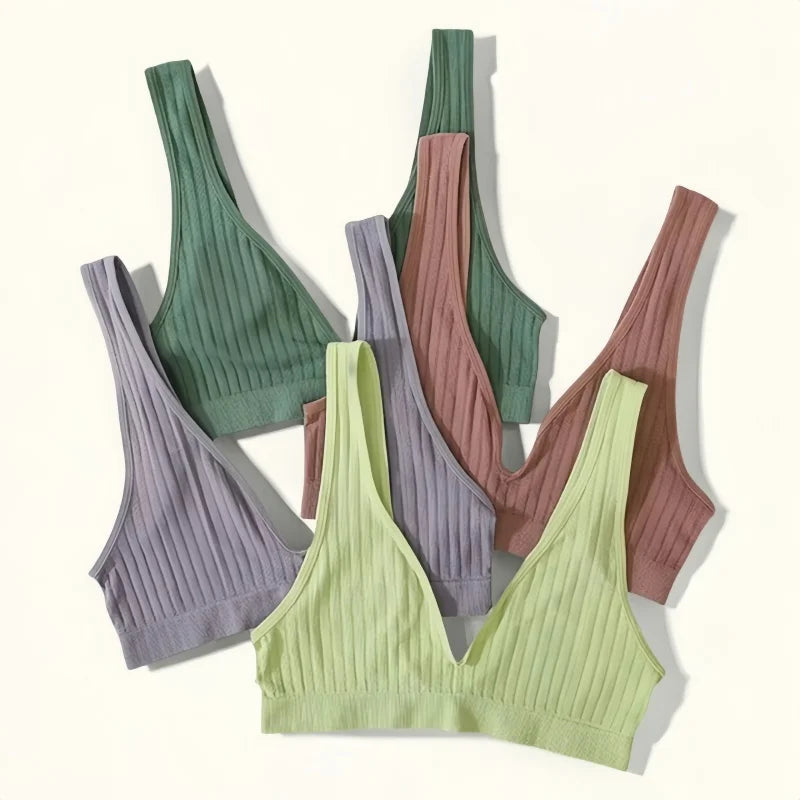 Biustonosz push-up V-neck dla kobiet