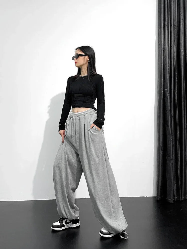 Damskie spodnie haremki