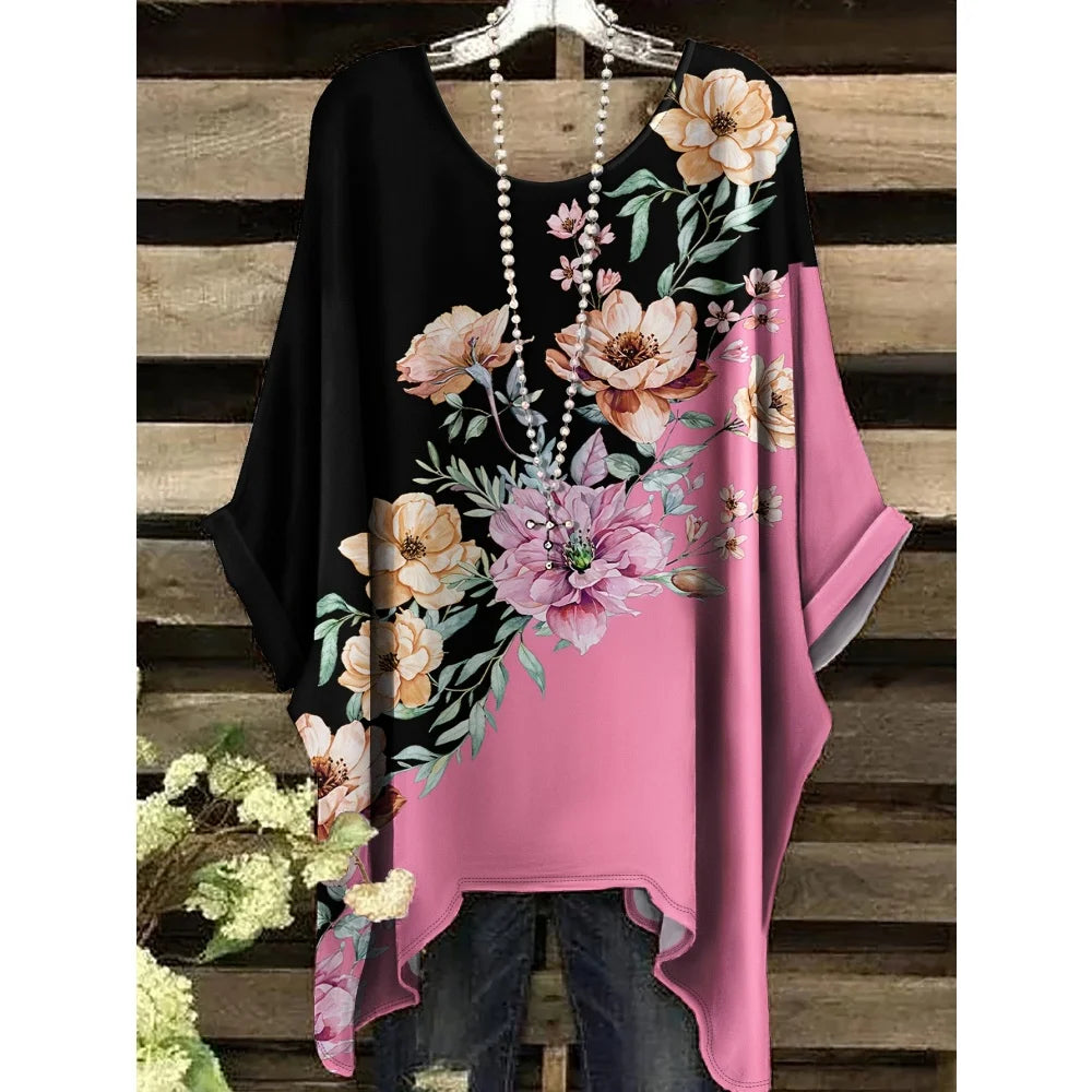 Damska koszulka z nadrukiem