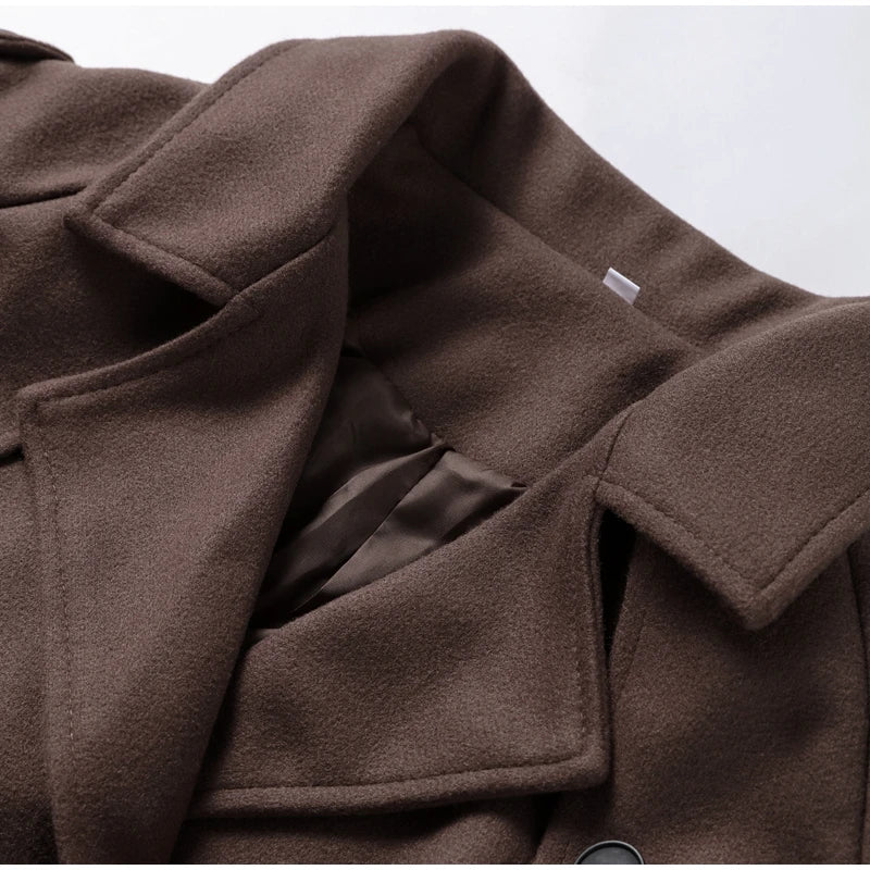 Damski krótki trencz