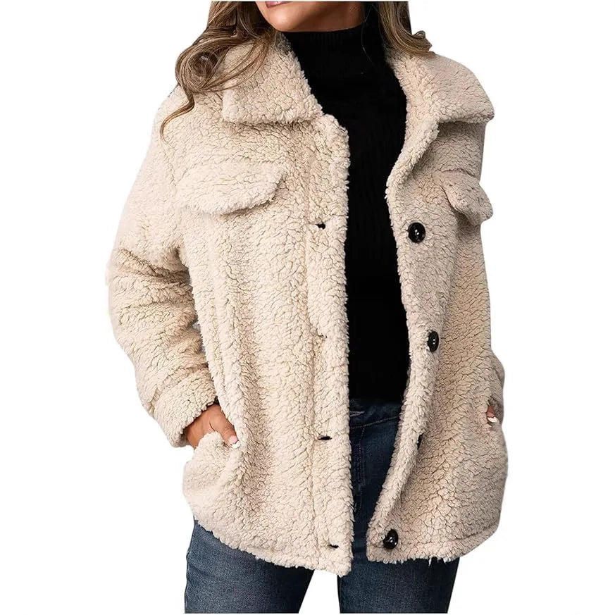 Kurtka damska jednokolorowa