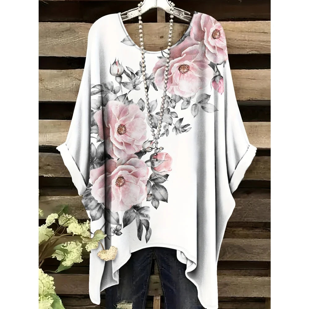 Damska koszulka z nadrukiem