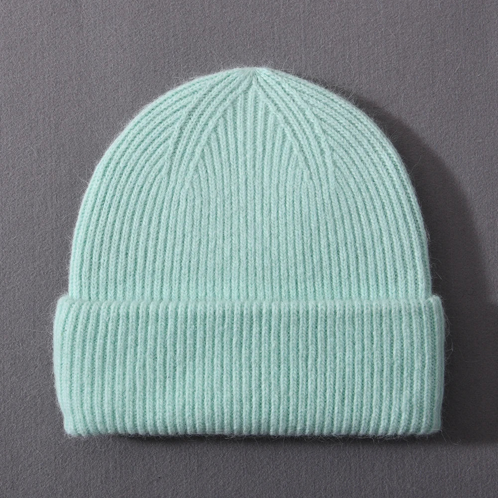 Damska czapka z prawdziwego futra