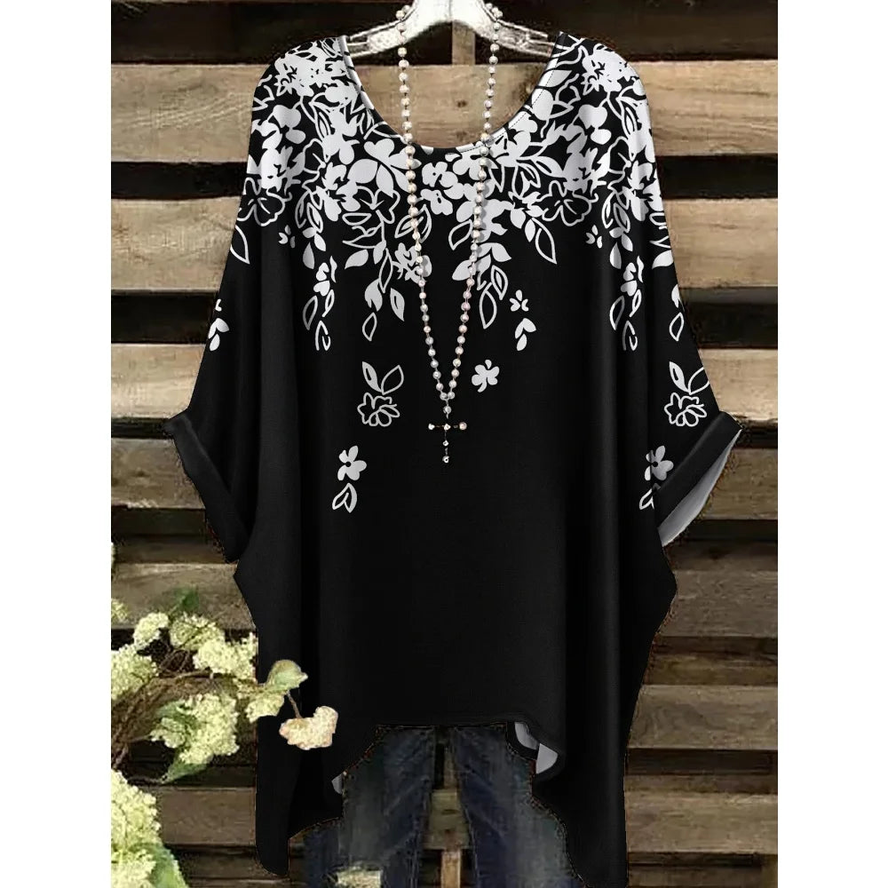 Damska koszulka z nadrukiem