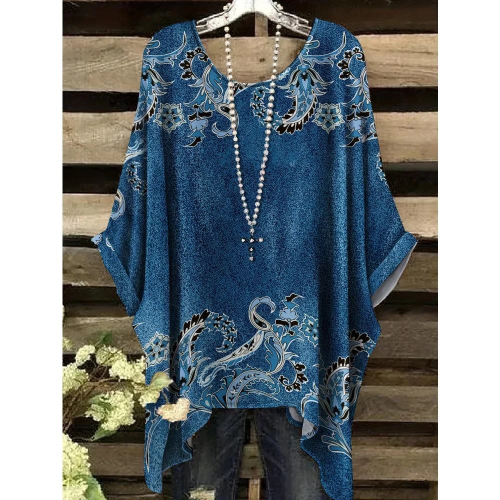 Damska koszulka z nadrukiem