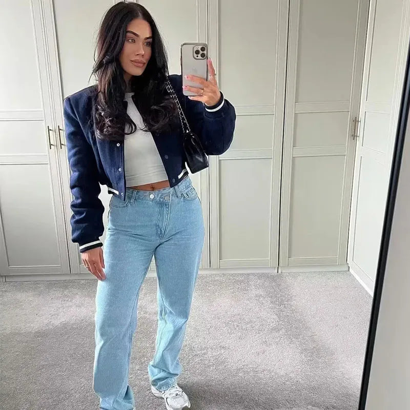 Damska kurtka bomberka