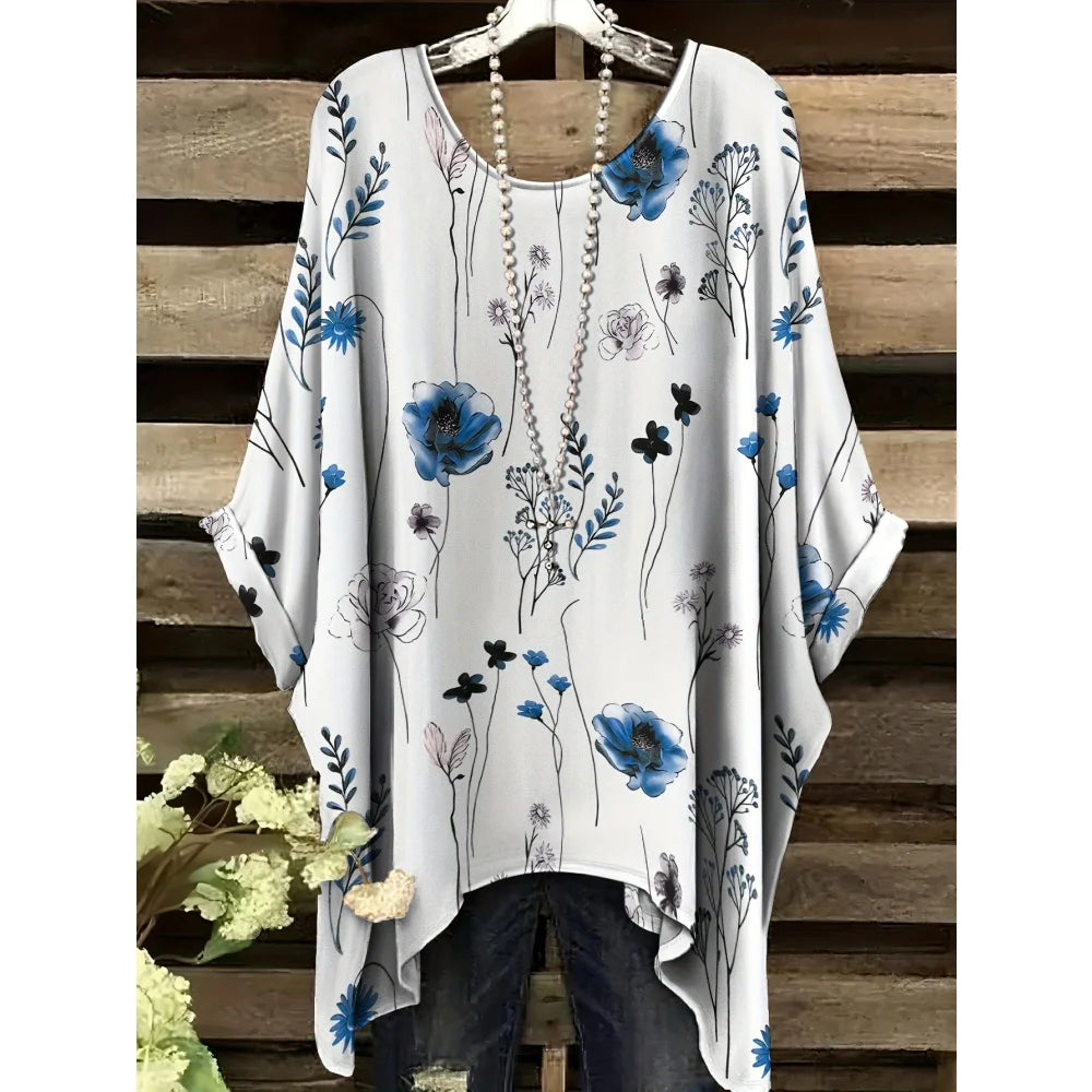 Damska koszulka z nadrukiem