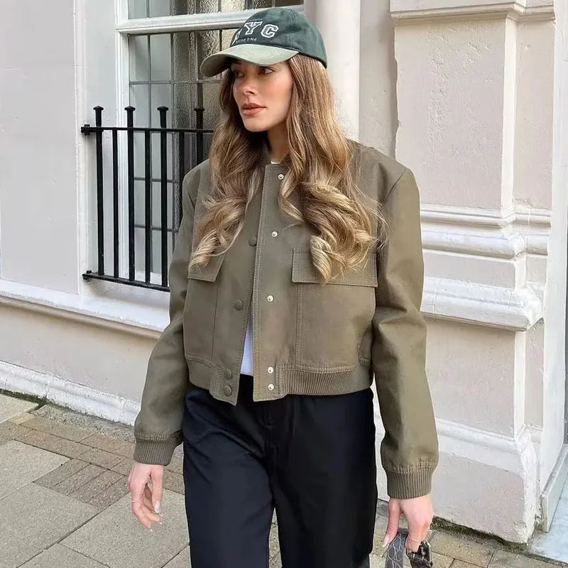 Damska kurtka bomberka