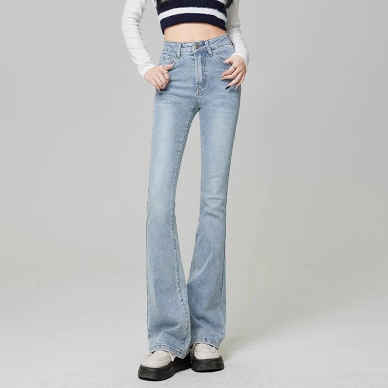 Damskie Jeansy Dzwony