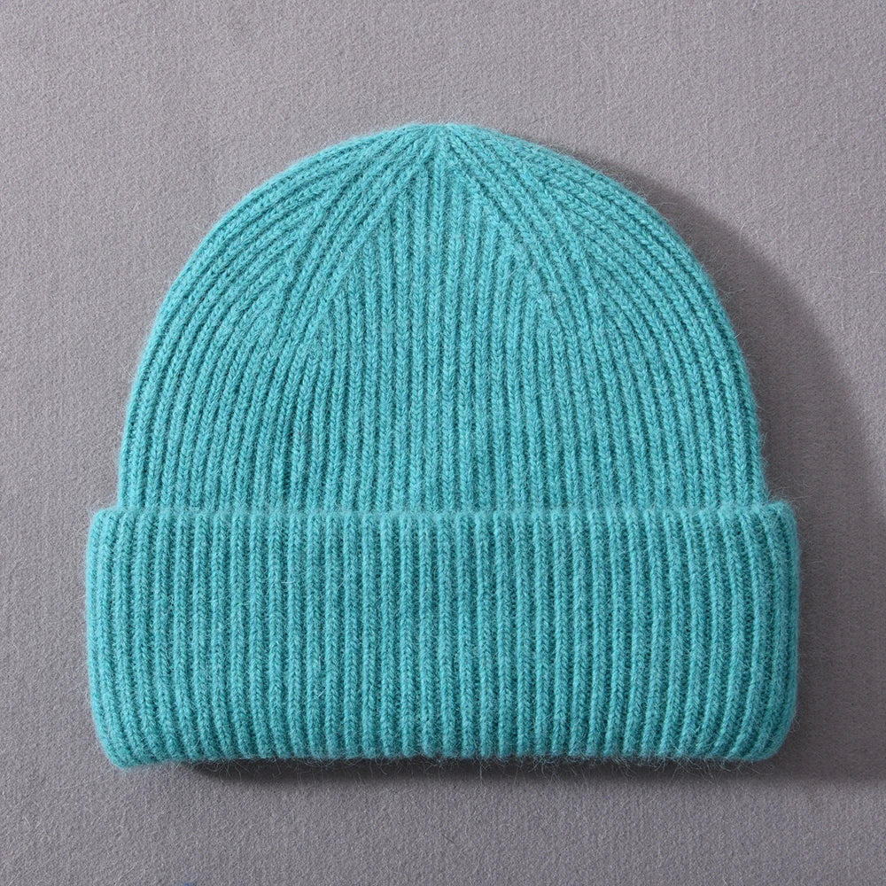 Damska czapka z prawdziwego futra