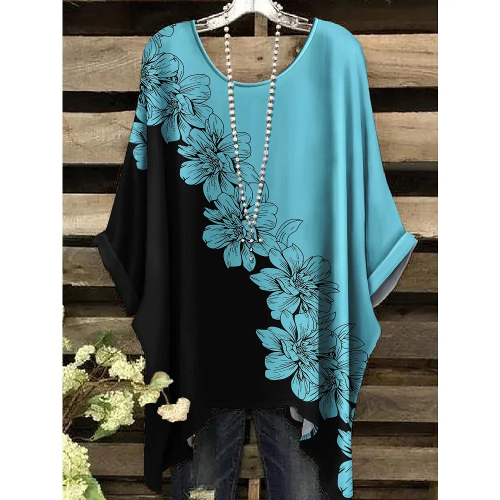 Damska koszulka z nadrukiem