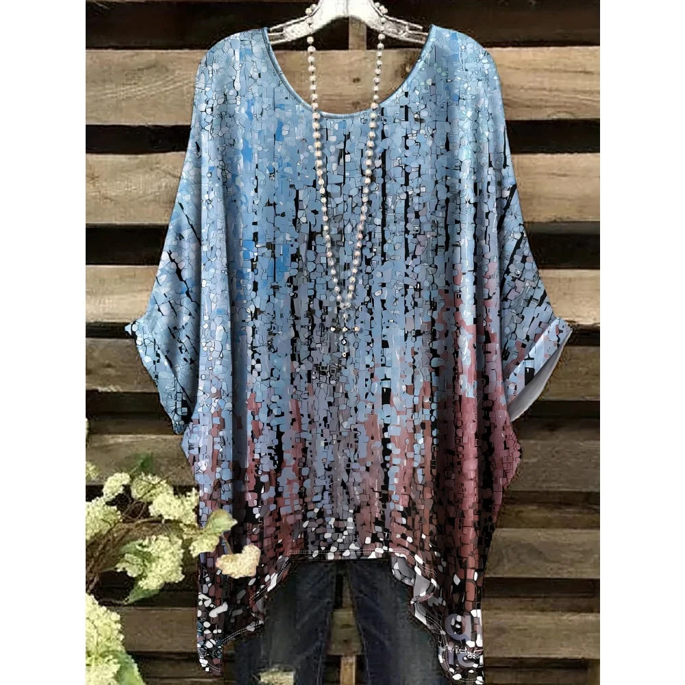 Damska koszulka z nadrukiem