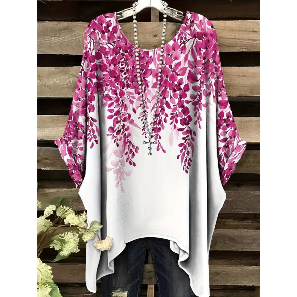 Damska koszulka z nadrukiem