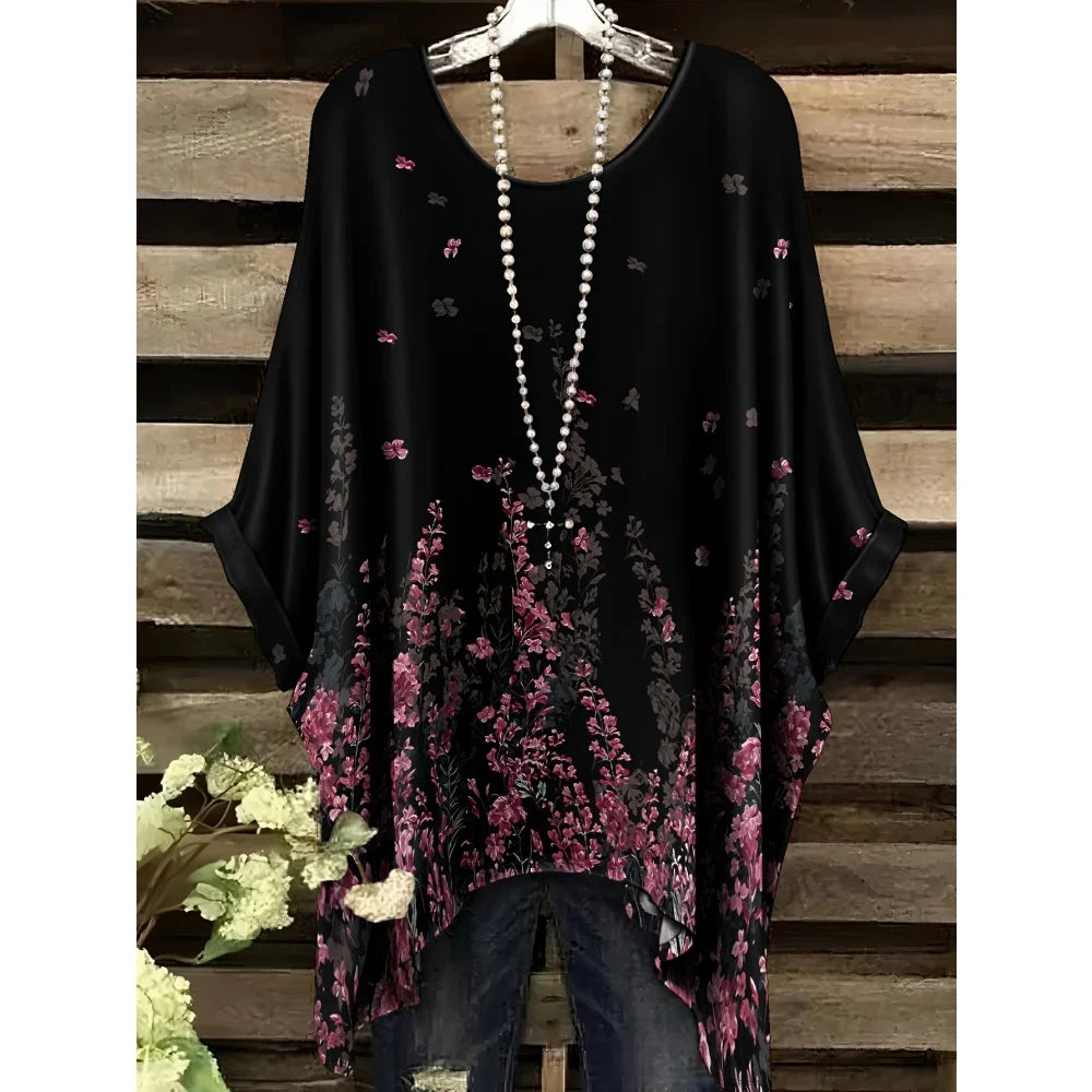 Damska koszulka z nadrukiem