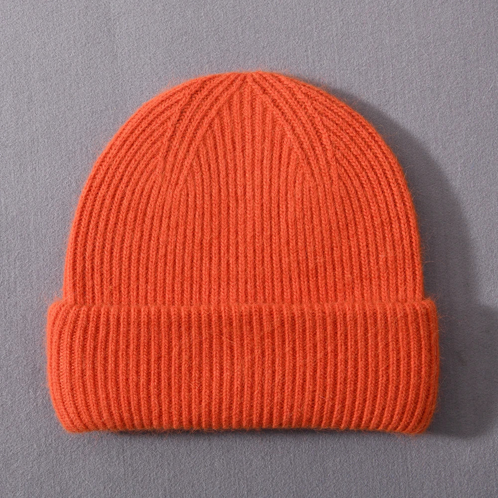 Damska czapka z prawdziwego futra