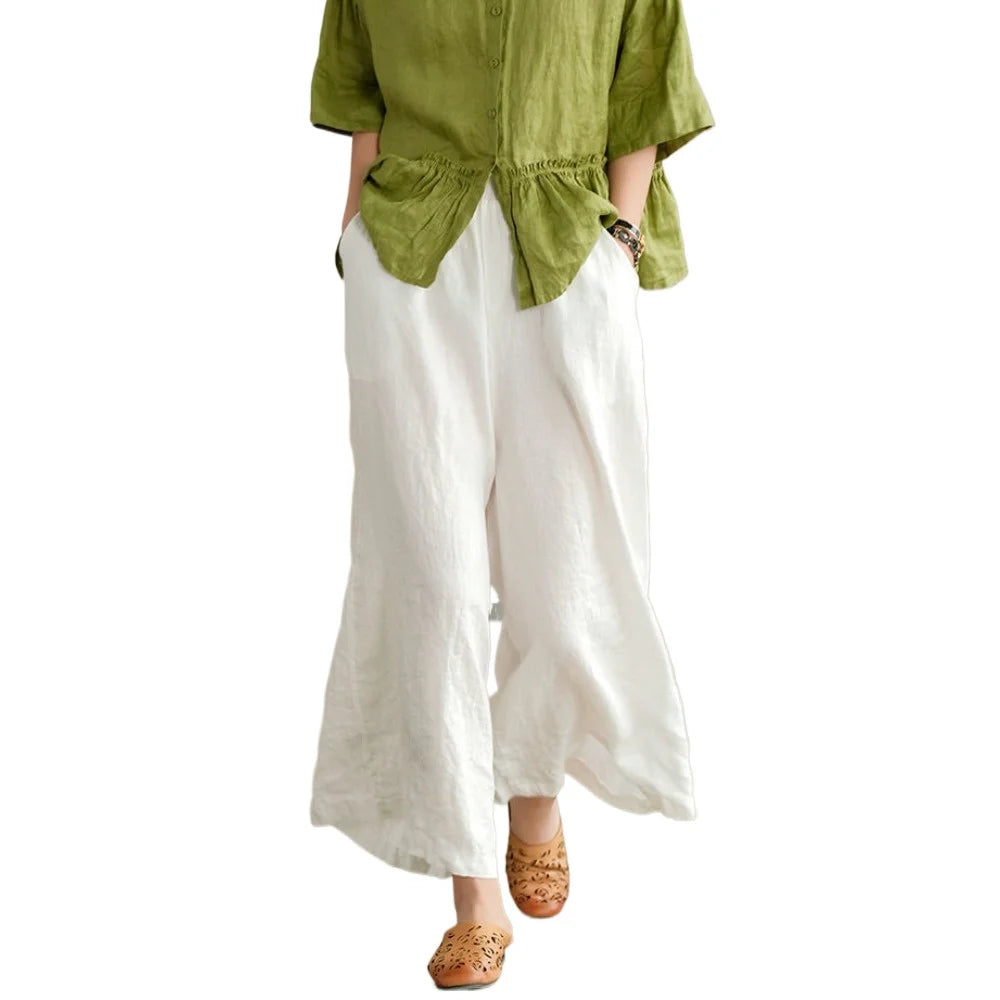 Damskie spodnie, luźne, wygodne i eleganckie