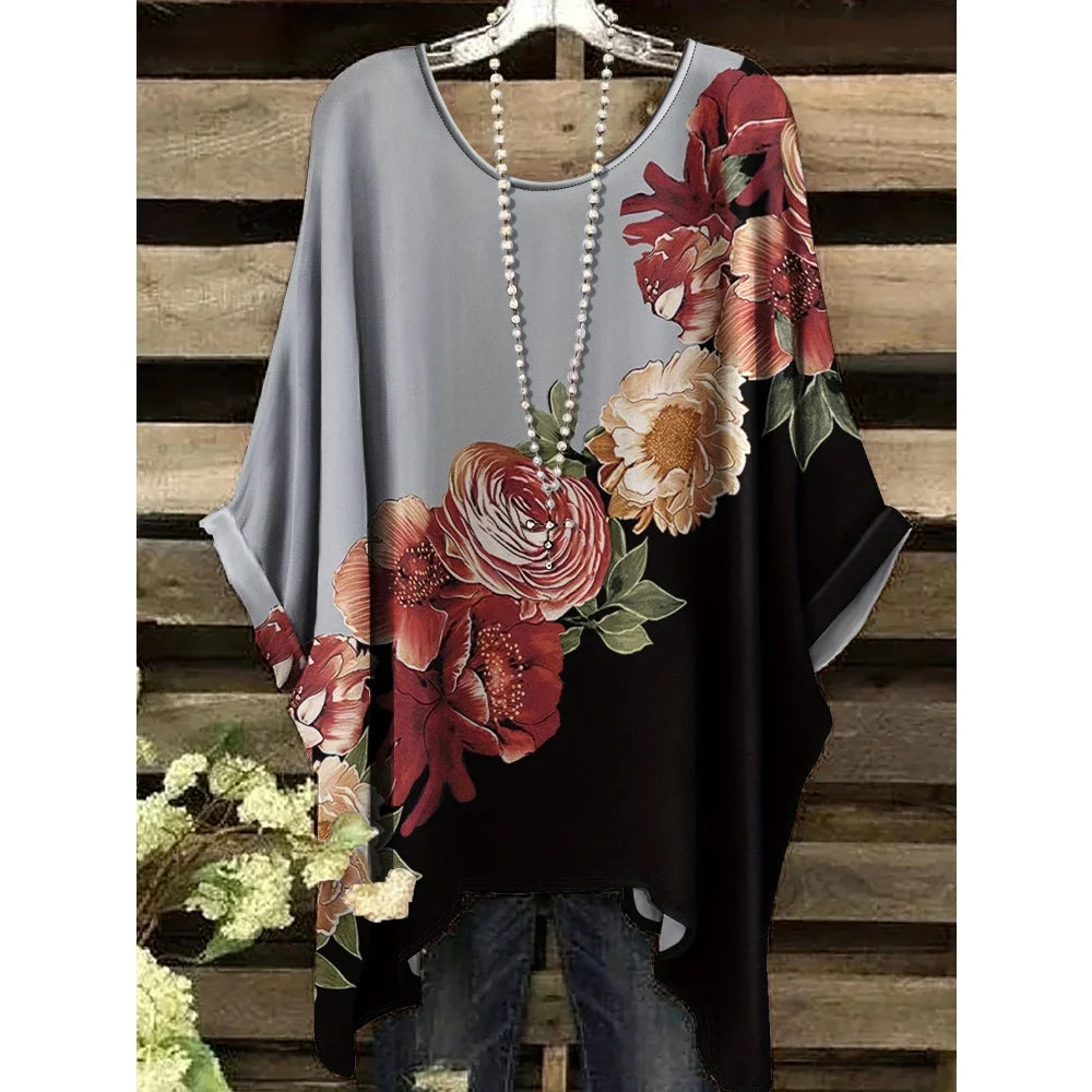 Damska koszulka z nadrukiem